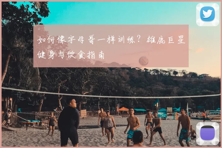 如何像字母哥一样训练?雄鹿巨星健身与饮食指南