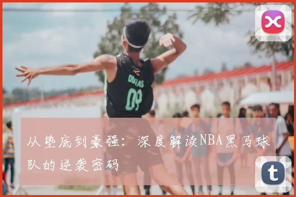 从垫底到豪强：深度解读NBA黑马球队的逆袭密码